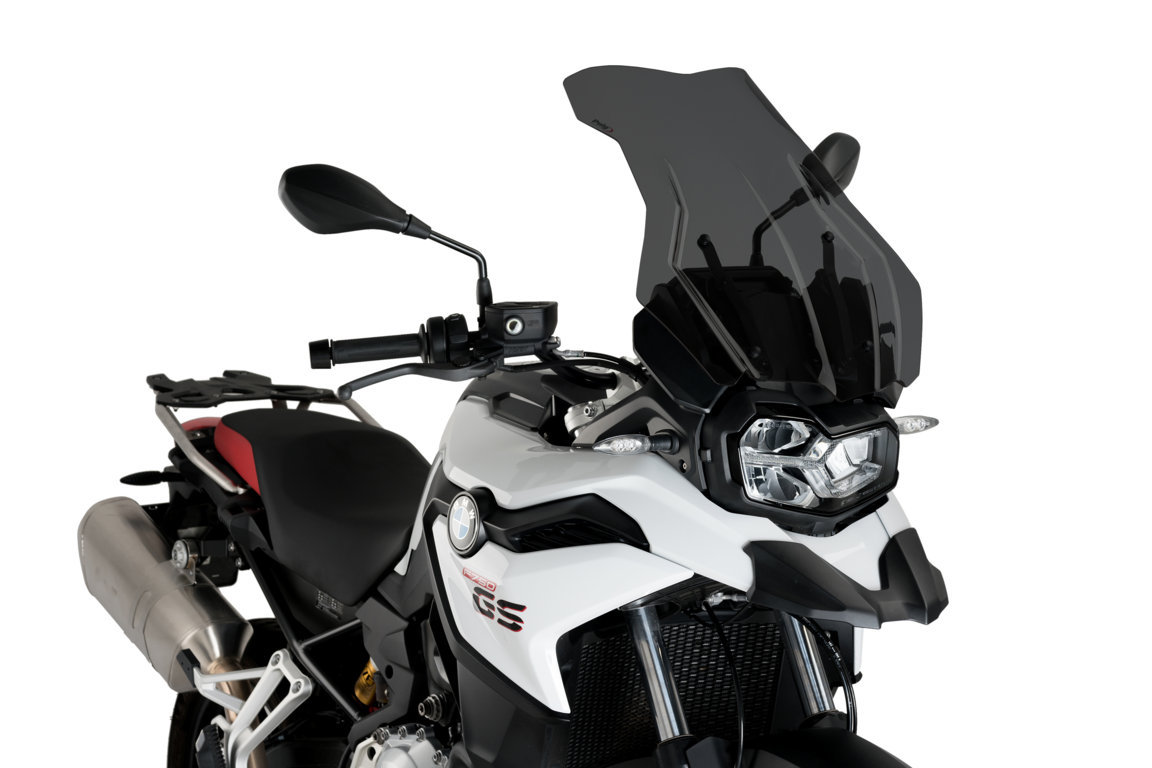 Cúpula Puig Touring Plus para Bmw F 750 GS 1 CUPULA pUIG tOURING PLUS en ahumado oscuror ef: 9770 H