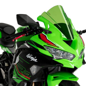 Cúpula Puig z-racing en color verde para la Kawasaki zx-4r Ninja