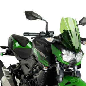 Carenabris New generation Sport para Kawasaki z 400 en color verde. Ref. 3548 V