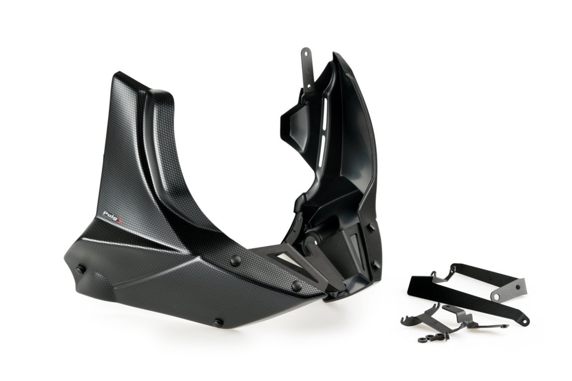 Quilla Puig para Yamaha MT 07 2 Quilla Puig en símil carbono para la Yamaha Mt 07. Ref: 20624C