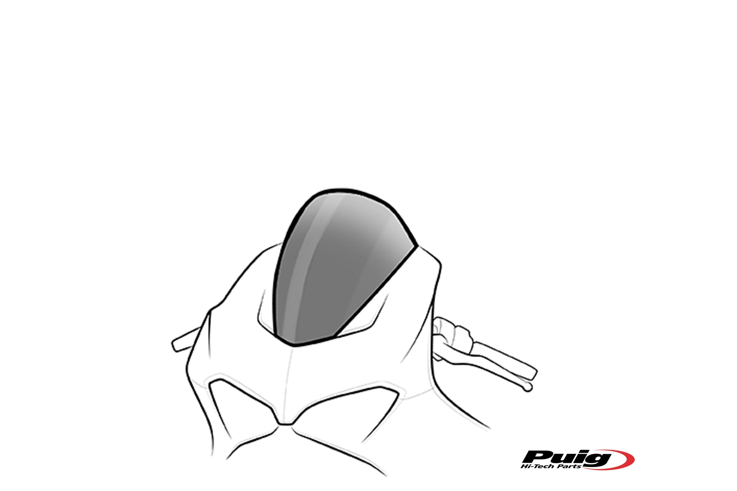 Cúpula Puig Standard para Honda VTR 1000F Firestorm 1 Cúpula Puig Standard para Honda VTR 1000F Firestorm de 1997. Ref: 0529H