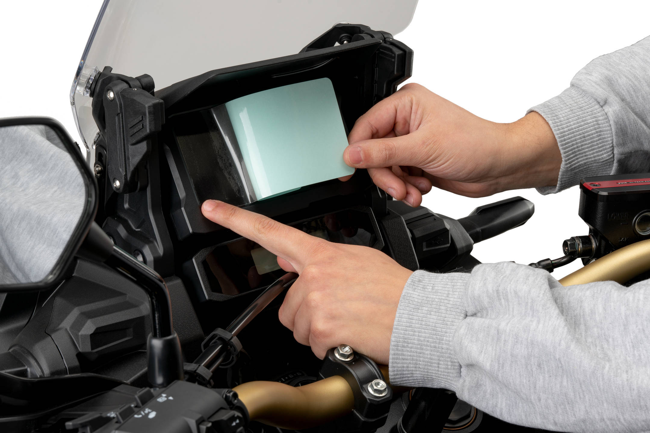 Puig Protector dashboard para la Honda CRF 1100L Africa Twin de 2024 1 Puig Protector dashboard para la Honda CRF 1100L Africa Twin de 2024