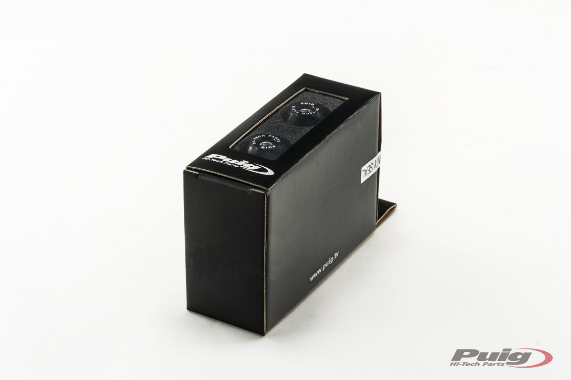 Motoplastic Puig Contrapesos de manillar cortos con aro 2 Contrapesos cortos de manillar Puig con aros. Imagen de pack de envío. Ref: 8805N