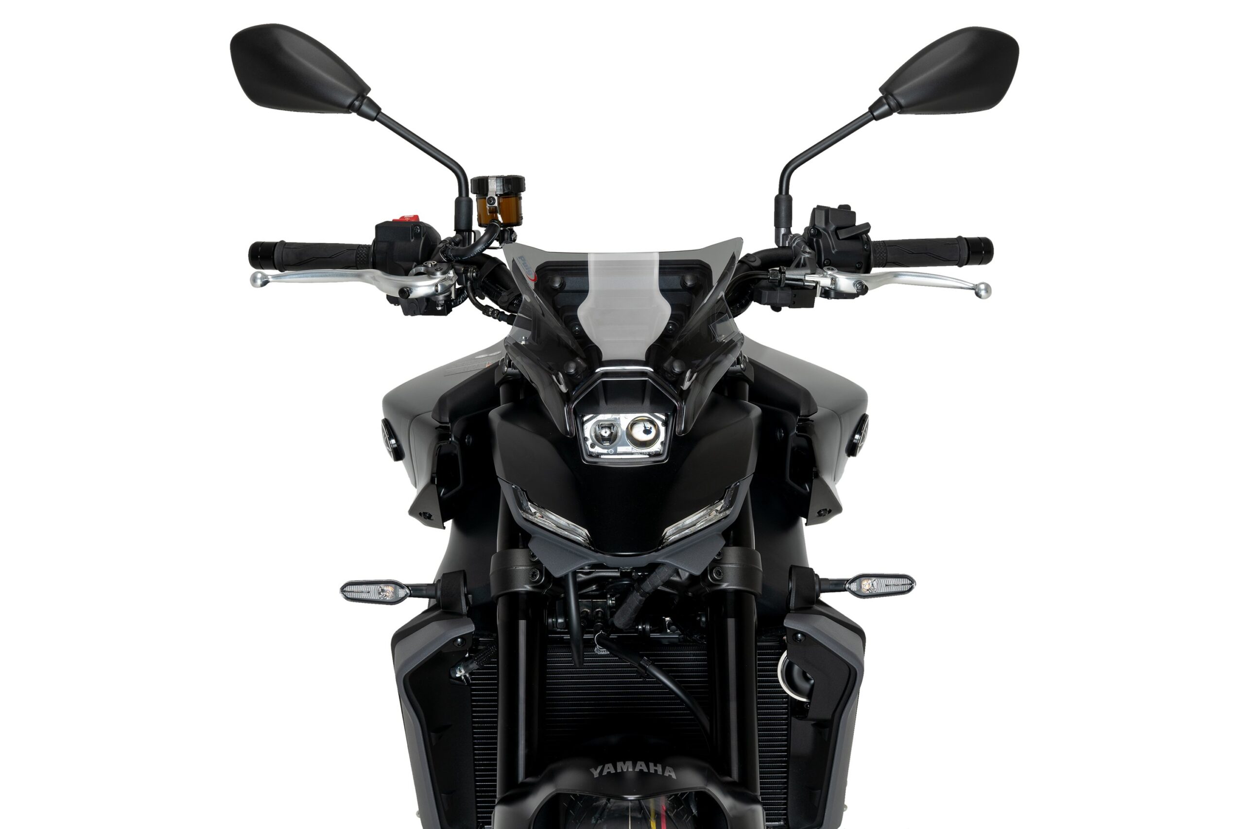 Carenabris New Generation Sport Plus para Yamaha MT 09 del 2024 2 Carenabris Puig New Generation Sport Plus en la imagen frontal.