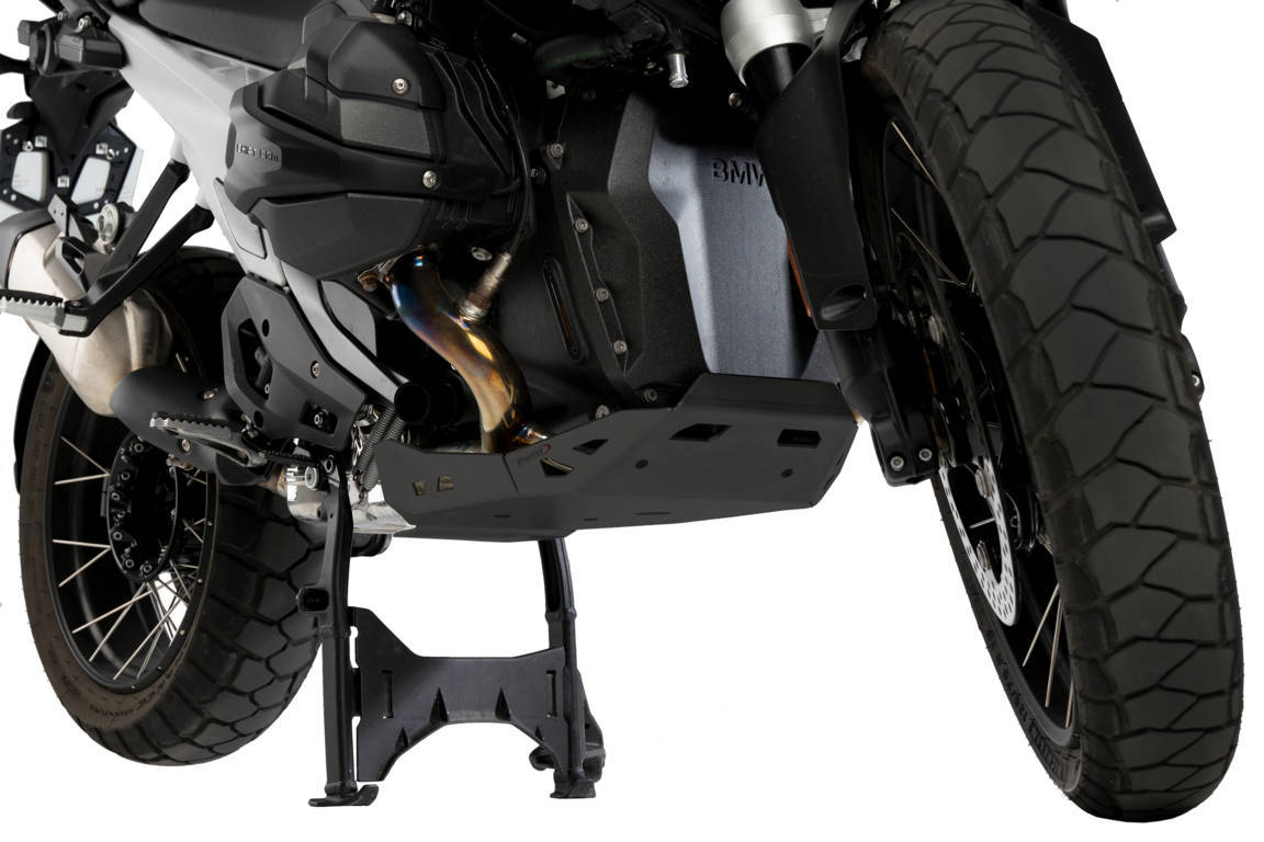 Protector de cárter Puig para Bmw R 1300 GS 1 Protector de cárter Puig para Bmw R 1300 gs en color negro. Ref: 21829N