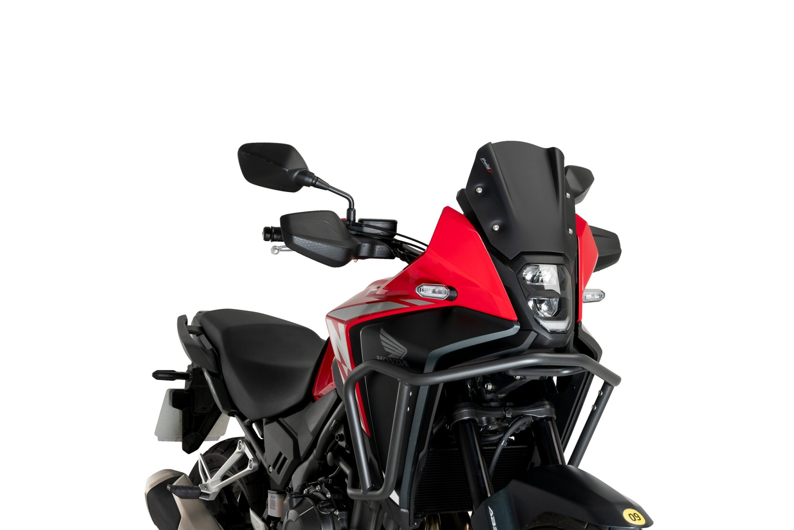 Cúpula Puig Sport para HONDA NX 500 1 cúpula Puig Sport en color negro mate. Ref. 22020J