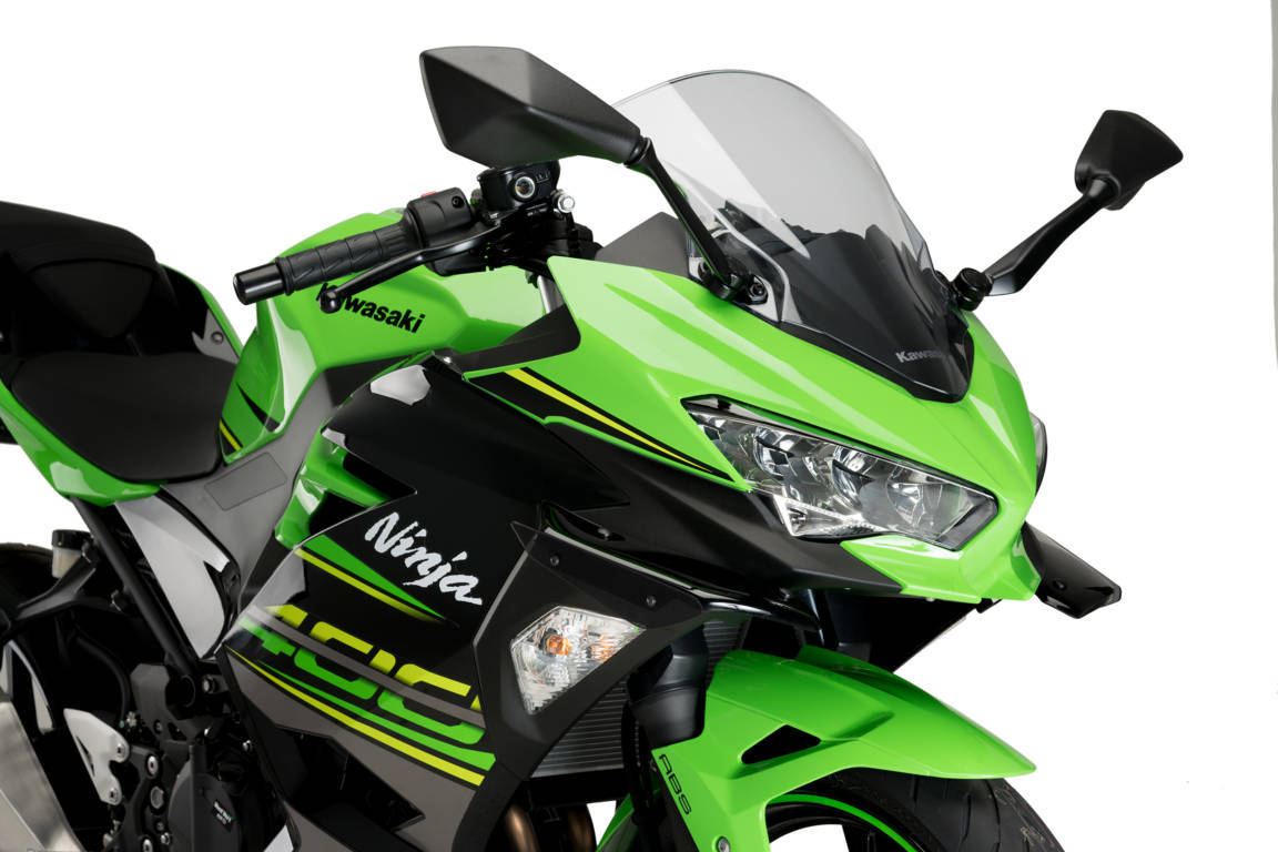 Alerones Puig Downforce laterales Sport para Kawasaki Ninja 400 2024 1 Alerones puig downforce laterales para kawasaki ninja 400.