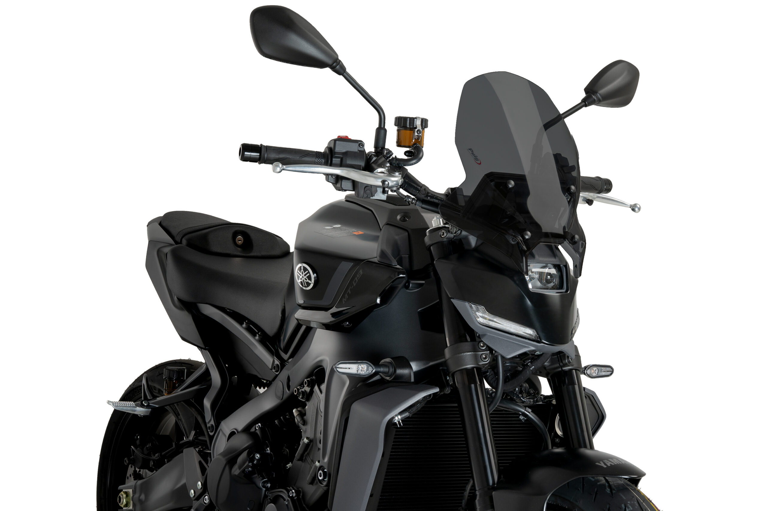 Puig Carenabris New Generation Touring para Yamaha Mt 09 del 2024 1 Carenabris Puig new generation touring ahuMado oscuro. Ref: 22078F