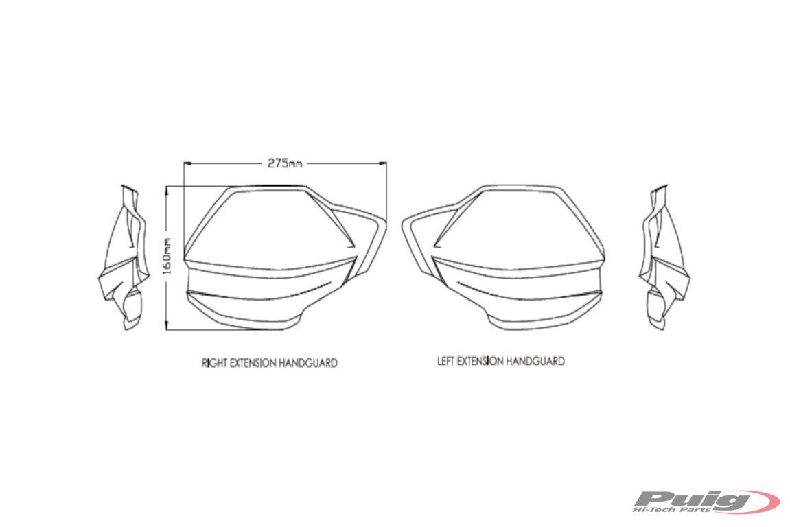Extensión de paramanos Puig para la Ducati Multistrada V4 2024 3 Extensión de paramanos Puig para la Ducati Multistrada V4 2024 - Imagen 3