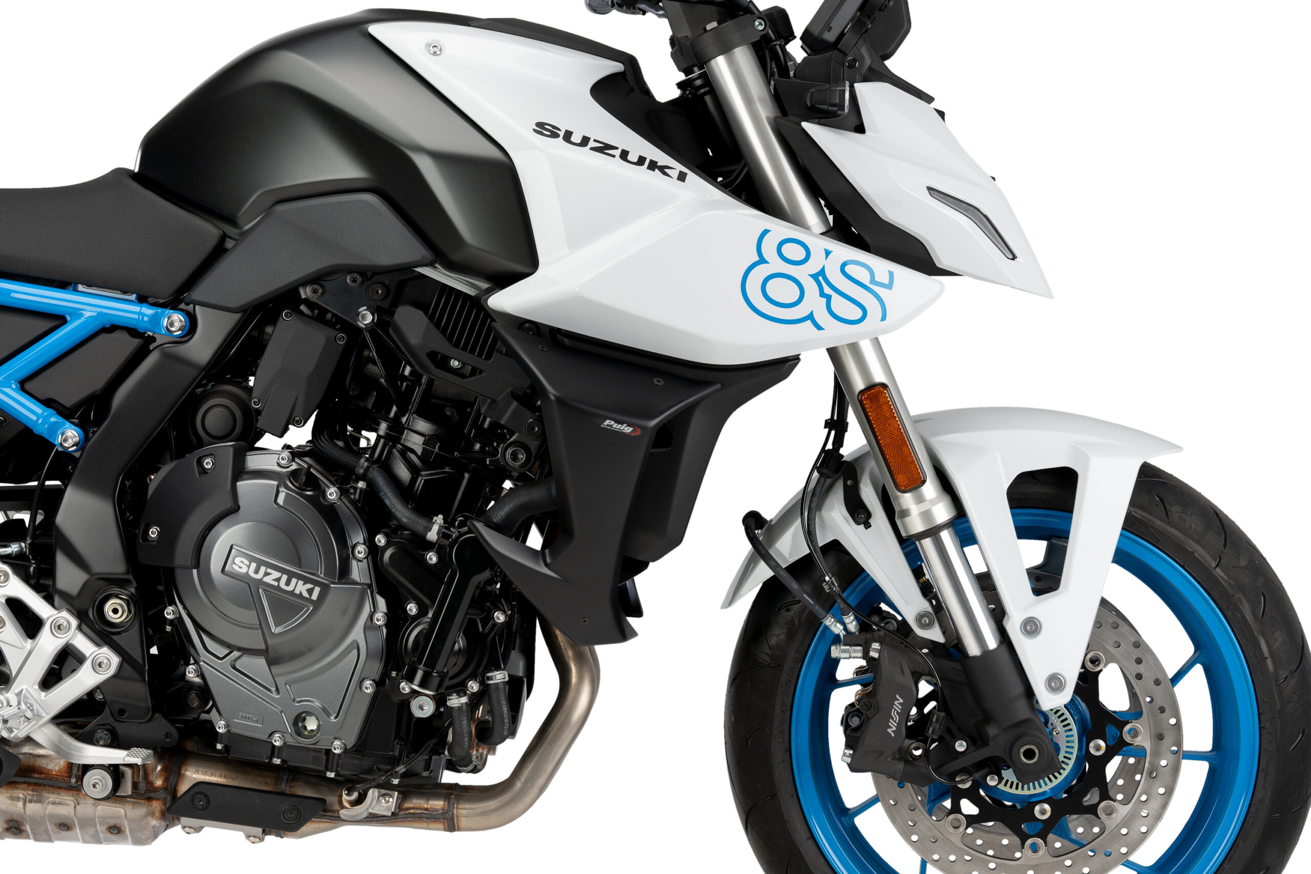 Alerones Puig Downforce laterales para la Suzuki GSX-8S 4 Alerones Puig Downforce laterales para la Suzuki GSX-8S - Imagen 4