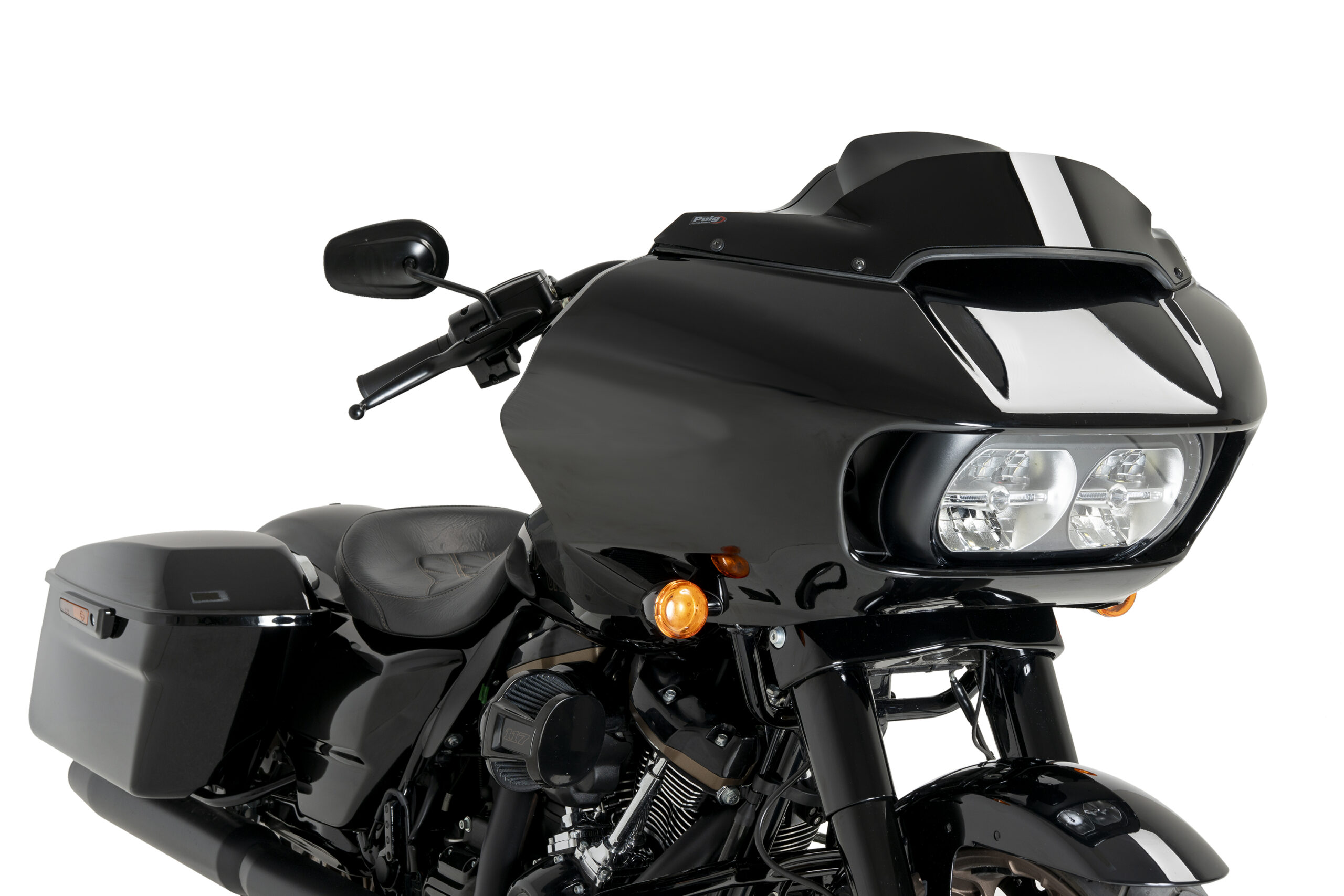 Cúpula Puig High-Road Sport para Harley Davidson Cvo Road Glide 1 Cúpula Puig High-Road Sport para Harley Davidson Cvo Road Glide