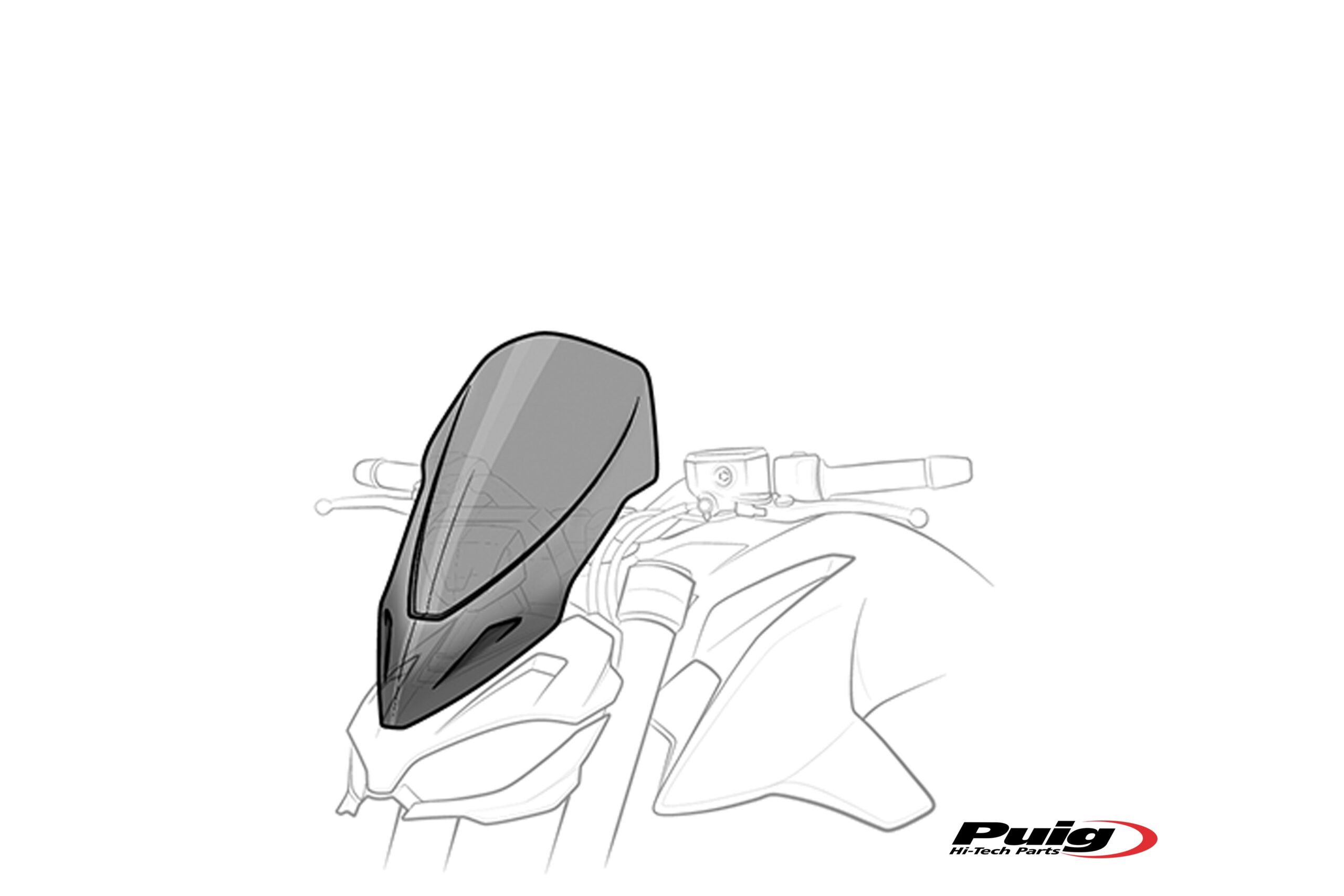 Carenabris New Generation Touring para Triumph Boneville Bobber Black 2020 1 Cúpula Puig Touring para Triumph Bonneville Bobber Black