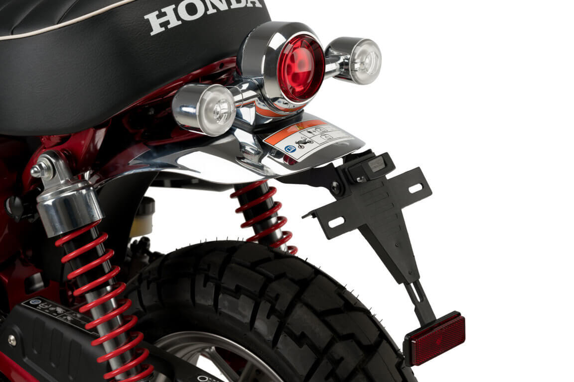 Soporte portaplacas Puig para Honda Monkey 125 18'- C/NEGRO 1 Portaplacas para la honda Monkey 125. Ref: 20550 N