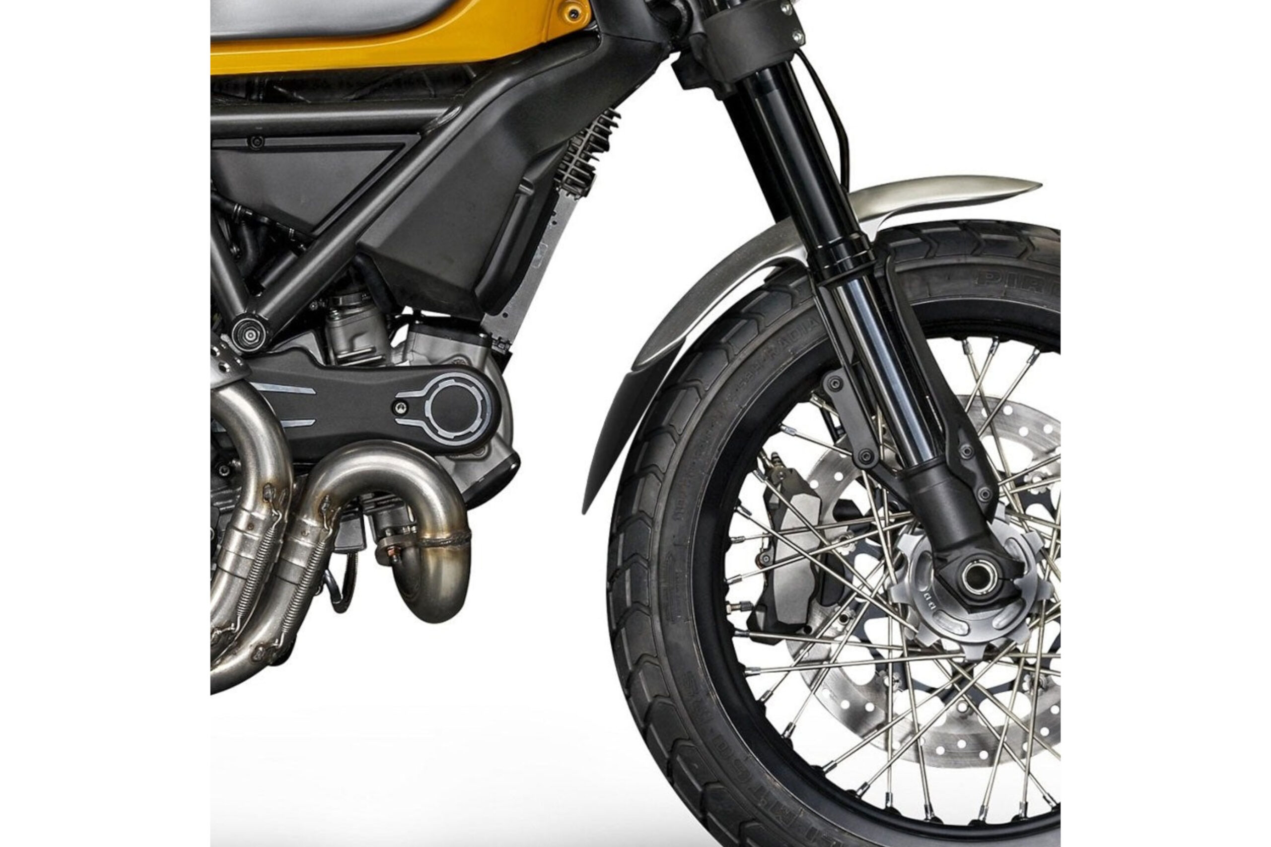 Faldón de guardabarros delantero Puig para Ducati Scrambler Classic 2 Faldón o extensión de guardabarros delantero Puig para Ducati Scrambler classic puig 21850 N