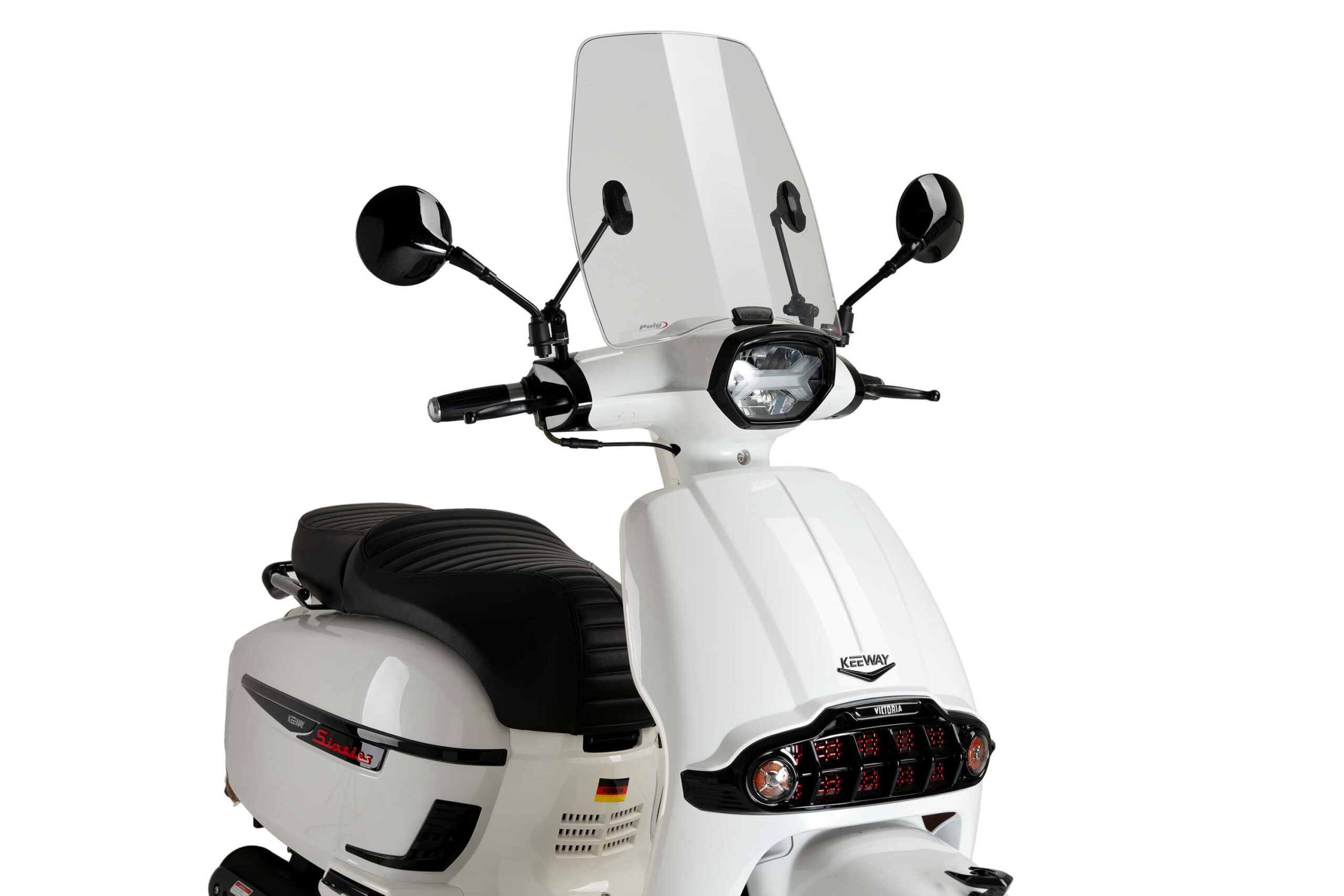 Carenabris Puig Urban para Keeway Sixties 125/300 2024 1 Carenabris Puig Trafic para keeway sixties 125/300. Puig 21881 H