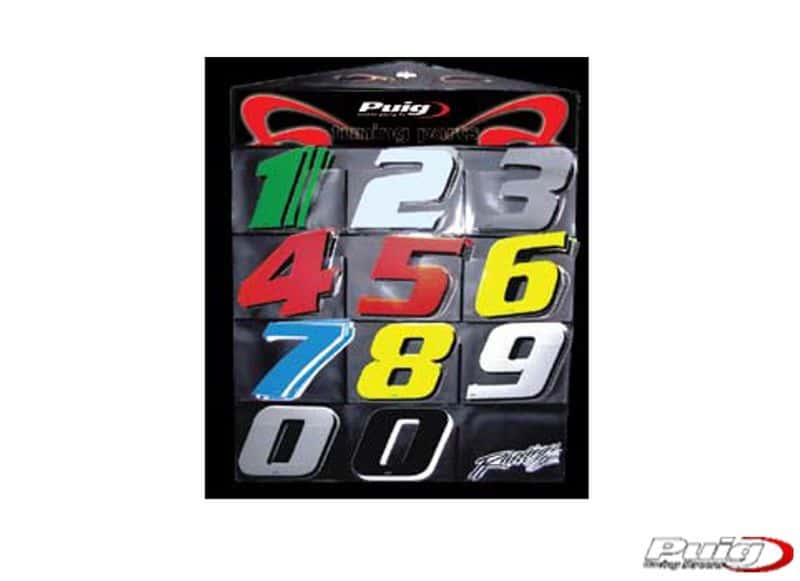 Expositor de pared Puig para Kit de número 1 EXPOSITOR DE PARED PARA KIT DE NUMEROS C/NEGRO