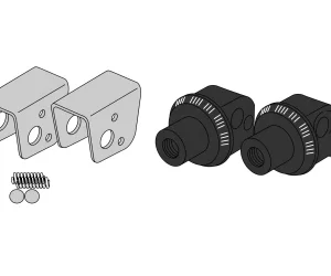 JUEGO HERR.ESTRIB.PASAJERO APRILIA RS 457 24'C/NEG