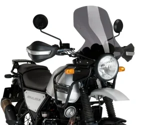 Cúpula Puig Touring en color ahumado oscuro para Royal Enfiled Himalayan 410
