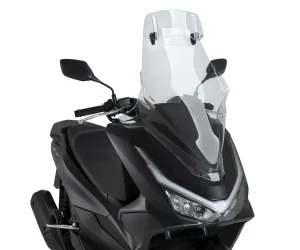 Parabrisas Puig V-Tech line Touring en color transparente para Honda PCX 125